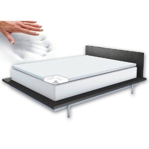 Sleep Innovations 1-1/2-Inch Memory Foam Twin Mattress Topper