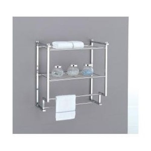 Neu Home Metro 2 Tier Wall Mounting Rack with Towel Bars