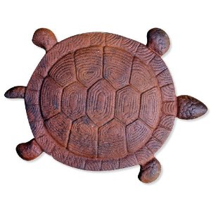 Sunset Vista Designs Cast Iron Turtle Garden Stepping Stone