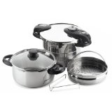 Fagor Futuro 5-Piece Pressure-Cooker Set