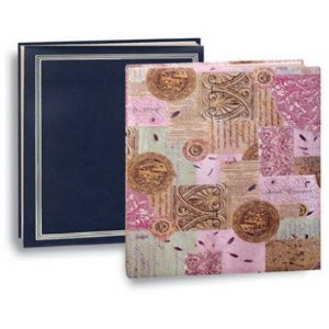 Embossed Postbound Album 11-Inches, by-14-Inches